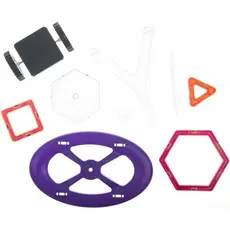 მაგნიტური კონსტრუქტორის ნაკრები Magplayer Designer magnetic set 48 e. MPT-48, 5 image