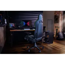 სათამაშო სავარძელი RAZER Gaming chair Enki Black/Green, 7 image