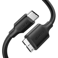 Micro-B USB კაბელი UGREEN US312 (20103) Type-c to Micro B USB 3.0 to USB-C Cable 1M