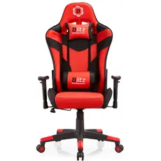 სათამაშო სავარძელი Furnee SK8817, Gaming Chair, Black/Red, 2 image