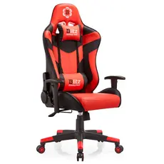 სათამაშო სავარძელი Furnee SK8817, Gaming Chair, Black/Red, 3 image
