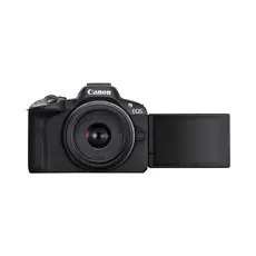 ციფრული ფოტოაპარატი Canon EOS R50 Mirrorless Camera with 18-45mm Lens (Black), 6 image