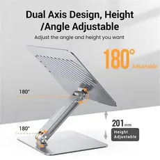 ნოუთბუქის სადგამი UGREEN LP339 (40291), Laptop Stand, Silver, 4 image
