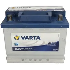 აკუმულატორი VARTA BLU D43 60 ა*ს L+