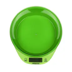 სამზარეულოს სასწორი Ardesto Kitchen Scales SCK-900BGR white-green, 5 image