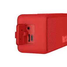 პორტატული დინამიკი 2E SOUNDXBLOCK TWS MP3 WIRELESS WATERPROOF Red 2E-BSSXBWRD, 6 image