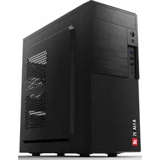 ქეისი 2E Computer case ALFA (E1903U-400)with PSU 2EATX400, MidT,2xUSB2.0,1xUSB3.0, steel (side panel), black, 2 image