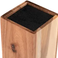 დანების ჩასაწყობი Ardesto Knife Block Black Mars, 23 cm, wood, 3 image