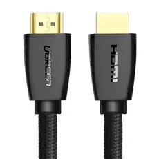 HDMI კაბელი UGREEN HD118 (40410) High-End HDMI Cable with Nylon Braid 2m (Black), 4 image