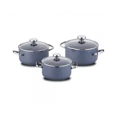 ტაფის ნაკრები KORKMAZ A2863  AZURA COOKWARE 6 pcs