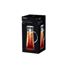 მინის დოქი ARDESTO Pitcher with lid, 1400 ml, borosilicate glass, s/s, 3 image