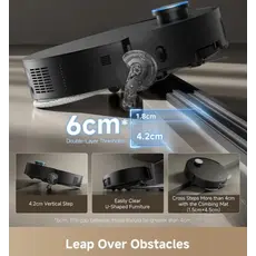 რობოტი მტვერსასრუტი DREAME X50 Ultra Black/RLX85CE-4, 4 image