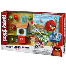 სათამაშო ნაკრები Jazwares ANB - Medium Playset (Pig City Build 'n Launch Playset), 2 image