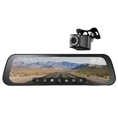 მანქანის ვიდეო რეგისტრატორი Xiaomi 70Mai S500 + RC13, 5MP, 3K, Built In WiFi, 138°, Rearview Dash Cam, Black