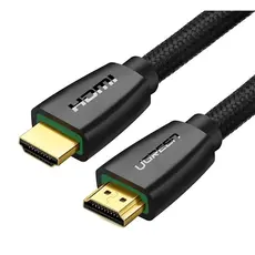 HDMI კაბელი UGREEN HD118 (40410) High-End HDMI Cable with Nylon Braid 2m (Black), 3 image