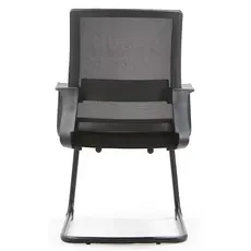 ვიზიტორის სავარძელი Furnee MS899C, Visitor Chair, Black, 4 image