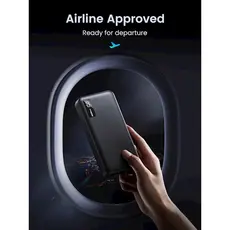 პორტატული დამტენი UGREEN PB312(25683), 20000mAh, USB Type-C, USB, Two-way Power Bank, Black, 3 image