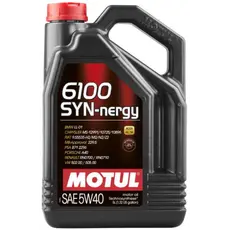 ზეთი MOTUL 6100 SYN-NERGY 5W40 5L