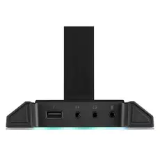 ყურსასმენის სადგამი 2E 2E-GST320UB Gaming 3in1 GST320 Headset Stand, RGB, USB, Black, 5 image