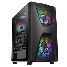 ქეისი Thermaltake CA-1N5-00M1WN-00 Commander C34, ARGB, Mid-tower Case, Tempered Glass, Black, 2 image