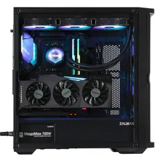 პროცესორის ქეისი Zalman Computer case Z10 PLUS BLACK, without PSU, 3 image