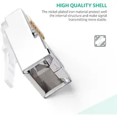 ქსელის კაბელის კონექტორი UGREEN NW111 (20333) Cat6 Connector Shielded Crystal Head 10Pack, 3 image