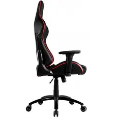 სათამაშო სავარძელი 2E GAMING Chair HIBAGON Black/Red, 4 image