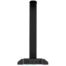 ყურსასმენის სადგამი 2E 2E-GST320UB Gaming 3in1 GST320 Headset Stand, RGB, USB, Black, 3 image