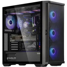 პროცესორის ქეისი Zalman Computer case Z10 PLUS BLACK, without PSU, 4 image