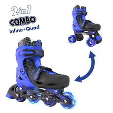 როლიკები NEON COMBO SKATES (SIZE 12-2) (Blue), 2 image