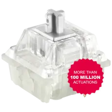 კლავიატურა Ducky Keyboard  One 2 SF, Cherry Speed Silver, RGB LED, RU, Black-White, 8 image