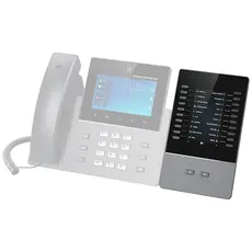 გაფართოების მოდული Expansion Module for GXV3350 and GRP2615 20 dual-colored extension keys and 2 arrow keys for page switching (allowing each GBX20 to support up to 40), 3 image