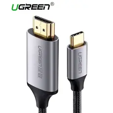 HDMI კაბელი Ugreen MM142 (50570) USB C HDMI Cable Type C to HDMI 1.5M Thunderbolt 3 for MacBook Samsung Galaxy S9 / S8 Huawei Mate 10 Pro P20 USB-C HDMI Adapter  Type C to HDMI Cable  1.5M, 2 image