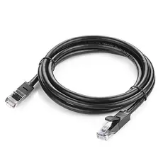 ქსელის კაბელი UGREEN NW102 (60545) Cat 6 Patch Cord UTP Lan Cable 1.5m (Black), 3 image
