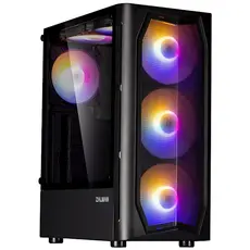 ქეისი Zalman N4REV.1, Computer Case, MidT, ATX, Micro-ATX, Mini-ATX, 2xUSB 2.0, USB 3.0, Black, 3 image