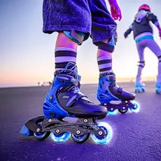 როლიკები NEON Rollers COMBO SKATES BLUE (SIZE 34-38), 4 image