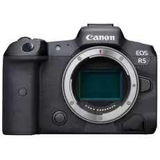 ციფრული ფოტოაპარატი Canon EOS R5 Full-Frame Mirrorless Camera - 8K Video, 45 Megapixel Full-Frame CMOS Sensor, DIGIC X Image Processor, Up to 12 fps Mechanical Shutter (B, 2 image