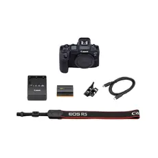 ციფრული ფოტოაპარატი Canon EOS R5 Full-Frame Mirrorless Camera - 8K Video, 45 Megapixel Full-Frame CMOS Sensor, DIGIC X Image Processor, Up to 12 fps Mechanical Shutter (B, 5 image