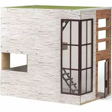 სათამაშო სახლი LORI LORI WOOD HOUSE FOR 6" DOLL LO37004Z, 4 image