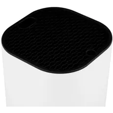 დანების ჩასაწყობი Ardesto Knife Block Gemini, 23 cm, white, plastic, 3 image