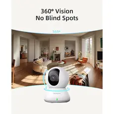 ვიდეო სათვალთვალო კამერა Blurams A33 Dome Nexa, Indoor Security Camera, White, 8 image