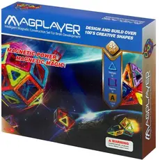 კონსტრუქტორი Magplayer Designer magnetic set 45 e. MPA-45, 2 image