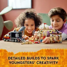 ლეგო LEGO Jurassic World T. rex & Atrociraptor Dinosaur Breakout, 4 image