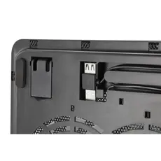 ნოუთბუქის გამაგრილებელი 2E GAMING Laptop stand CPG-001, up to 14", 1xUSB-A, Blue LED, black, 4 image