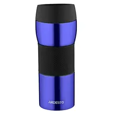 თერმოსი ARDESTO AR2645STB Travel mug Easy travel 450 ml, Silocone, Blue, 2 image