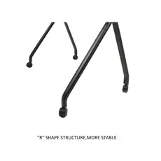 ტელევიზორის საკიდი Allscreen Universal LCD LED TV Bracket R12, With Roller, Size 55”-120”, Black, 6 image