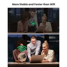 ლან ადაპტერი UGREEN CR111 (20256) USB 3.0 to RJ45 Gigabit Ethernet Adapter, Black, 7 image