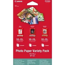 ფოტო ქაღალდი Canon VP-101 Photo Paper Variety Pack 4x6 - 20 Sheets, 2 image