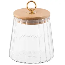ქილა Ardesto Jar Fresh Vintage 650 ml, glass, bamboo, 2 image