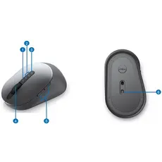 მაუსი Dell Multi-Device Wireless Mouse - MS5320W, 6 image